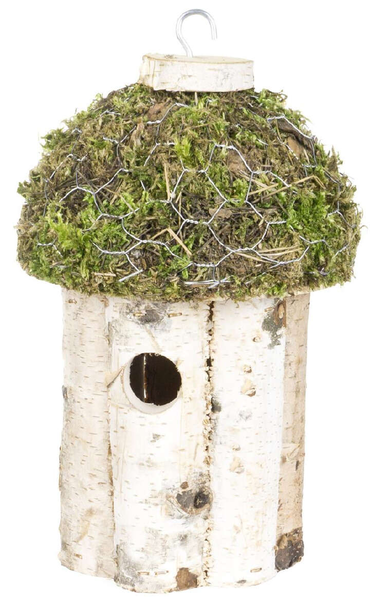 PATKAR Nistkasten mit Moosdach